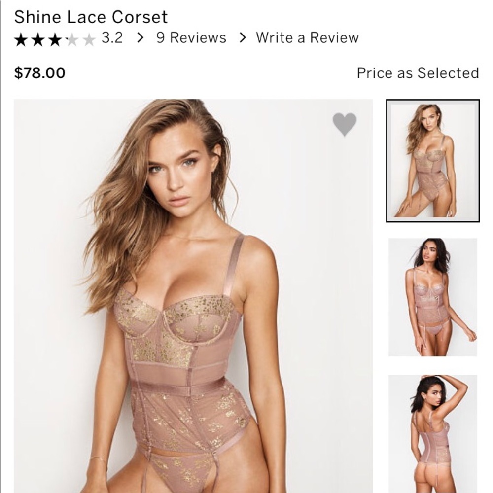 VS Lace Corset